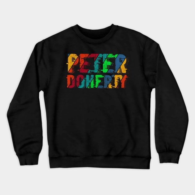 vintage color Doherty Crewneck Sweatshirt by Rada.cgi